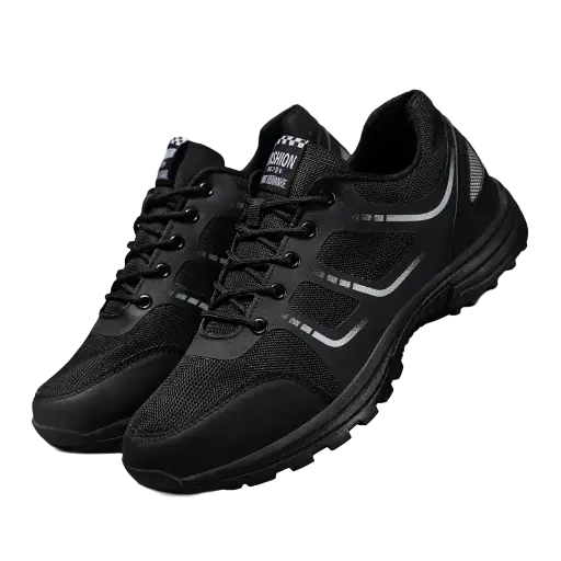 Men Black Wear-resistant Training Shoes